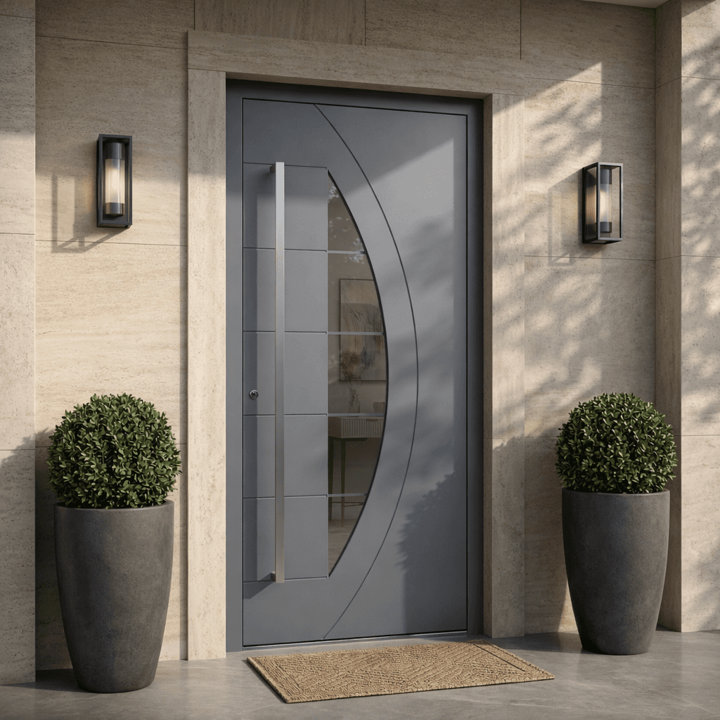 Metron — elegant door with contrasting handle